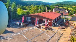 Sjezdovka skiareálu Hlubočky