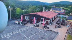 Sjezdovka skiareálu Hlubočky