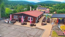 Sjezdovka skiareálu Hlubočky