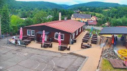 Sjezdovka skiareálu Hlubočky