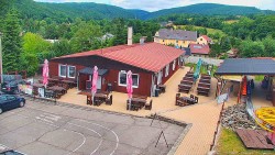 Sjezdovka skiareálu Hlubočky