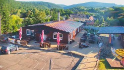 Sjezdovka skiareálu Hlubočky