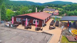 Sjezdovka skiareálu Hlubočky