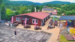 Sjezdovka skiareálu Hlubočky