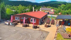 Sjezdovka skiareálu Hlubočky