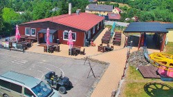 Sjezdovka skiareálu Hlubočky