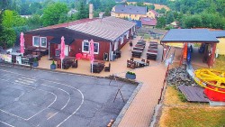 Sjezdovka skiareálu Hlubočky