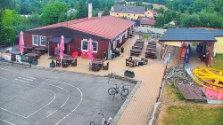 Sjezdovka skiareálu Hlubočky