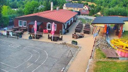Skipiste des Skigebiets Hlubočky