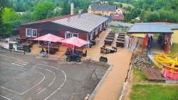 Skipiste des Skigebiets Hlubočky
