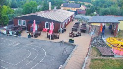 Sjezdovka skiareálu Hlubočky