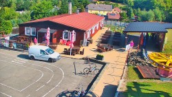 Sjezdovka skiareálu Hlubočky