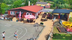 Sjezdovka skiareálu Hlubočky