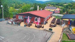 Skipiste des Skigebiets Hlubočky