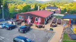 Sjezdovka skiareálu Hlubočky