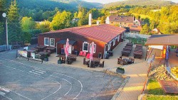 Skipiste des Skigebiets Hlubočky