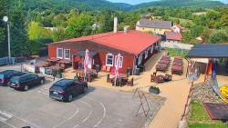 Skipiste des Skigebiets Hlubočky