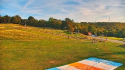 Sjezdovka skiareálu Hlubočky
