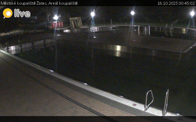 Městské koupaliště Žatec - Areál koupaliště - 16.10.2025 v 00:45 Městské koupaliště Žatec - Areál koupaliště - 16.10.2025 v 00:45