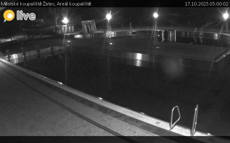 Městské koupaliště Žatec - Areál koupaliště - 17.10.2025 v 05:00 Městské koupaliště Žatec - Areál koupaliště - 17.10.2025 v 05:00