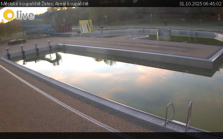 Městské koupaliště Žatec - Areál koupaliště - 31.10.2025 v 06:45 Městské koupaliště Žatec - Areál koupaliště - 31.10.2025 v 06:45