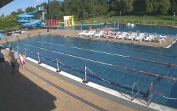 Swimming pool area