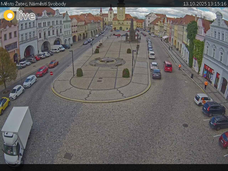 Město Žatec - Náměstí Svobody - 13.10.2025 v 13:15 Město Žatec - Náměstí Svobody - 13.10.2025 v 13:15