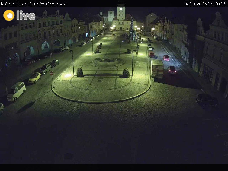 Město Žatec - Náměstí Svobody - 14.10.2025 v 06:00 Město Žatec - Náměstí Svobody - 14.10.2025 v 06:00