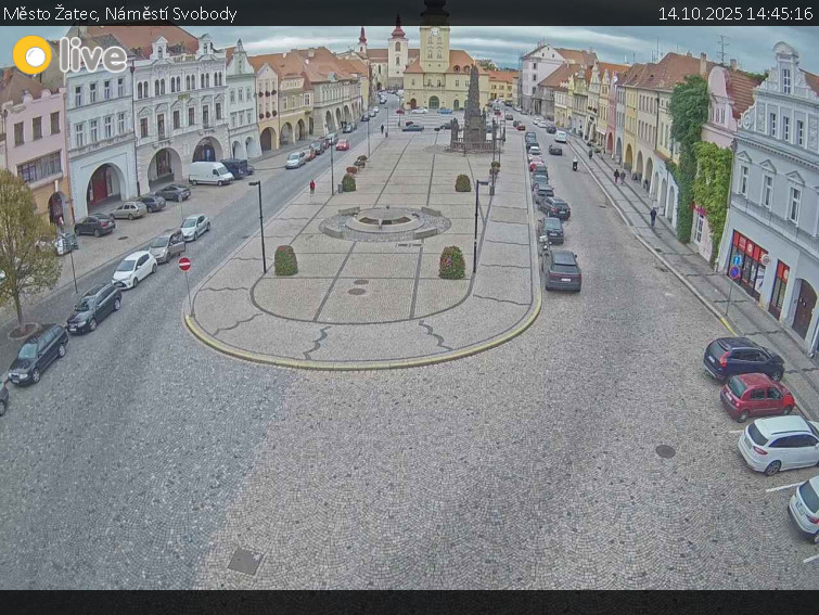 Město Žatec - Náměstí Svobody - 14.10.2025 v 14:45 Město Žatec - Náměstí Svobody - 14.10.2025 v 14:45