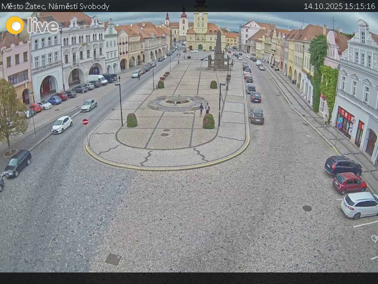 Město Žatec - Náměstí Svobody - 14.10.2025 v 15:15 Město Žatec - Náměstí Svobody - 14.10.2025 v 15:15