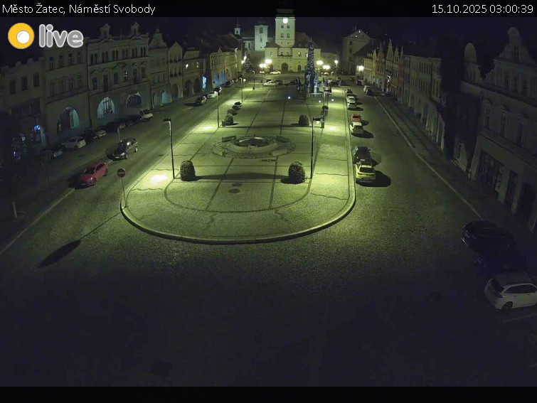Město Žatec - Náměstí Svobody - 15.10.2025 v 03:00 Město Žatec - Náměstí Svobody - 15.10.2025 v 03:00