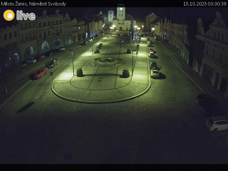 Město Žatec - Náměstí Svobody - 15.10.2025 v 03:30 Město Žatec - Náměstí Svobody - 15.10.2025 v 03:30
