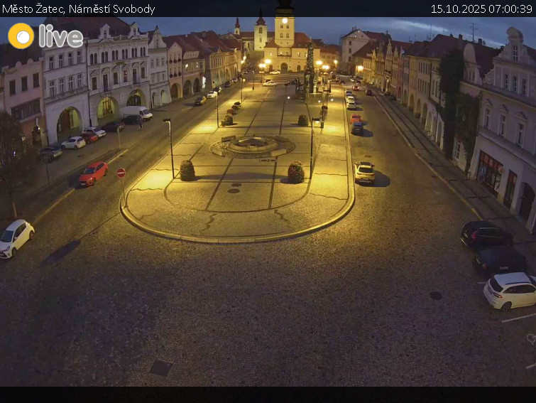 Město Žatec - Náměstí Svobody - 15.10.2025 v 07:00 Město Žatec - Náměstí Svobody - 15.10.2025 v 07:00