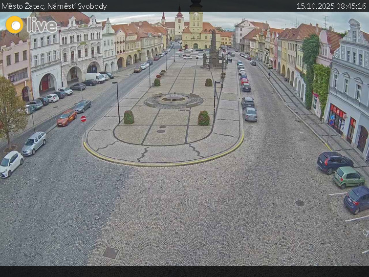 Město Žatec - Náměstí Svobody - 15.10.2025 v 08:45 Město Žatec - Náměstí Svobody - 15.10.2025 v 08:45