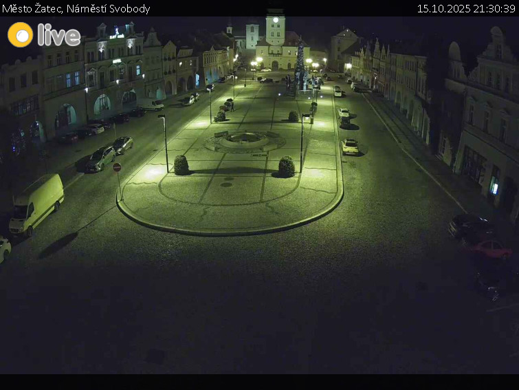 Město Žatec - Náměstí Svobody - 15.10.2025 v 21:30 Město Žatec - Náměstí Svobody - 15.10.2025 v 21:30