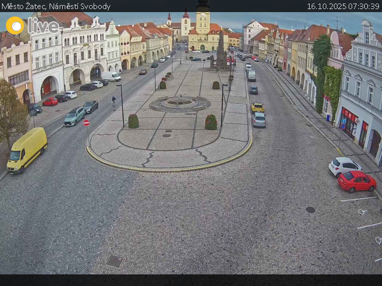 Město Žatec - Náměstí Svobody - 16.10.2025 v 07:30 Město Žatec - Náměstí Svobody - 16.10.2025 v 07:30