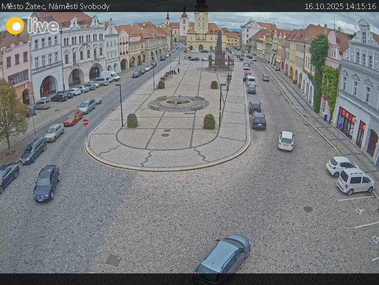 Město Žatec - Náměstí Svobody - 16.10.2025 v 14:15 Město Žatec - Náměstí Svobody - 16.10.2025 v 14:15