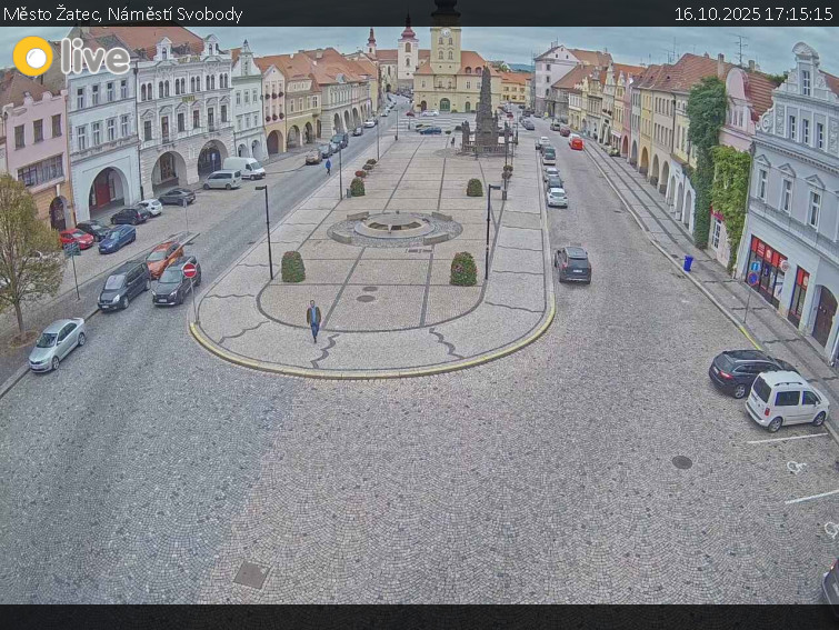 Město Žatec - Náměstí Svobody - 16.10.2025 v 17:15 Město Žatec - Náměstí Svobody - 16.10.2025 v 17:15