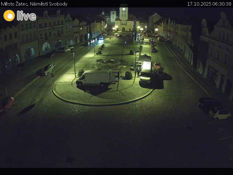Město Žatec - Náměstí Svobody - 17.10.2025 v 06:30 Město Žatec - Náměstí Svobody - 17.10.2025 v 06:30