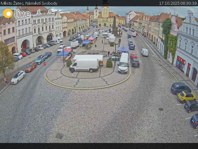 Město Žatec - Náměstí Svobody - 17.10.2025 v 08:30 Město Žatec - Náměstí Svobody - 17.10.2025 v 08:30