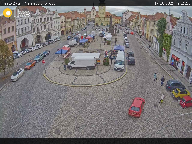 Město Žatec - Náměstí Svobody - 17.10.2025 v 09:15 Město Žatec - Náměstí Svobody - 17.10.2025 v 09:15