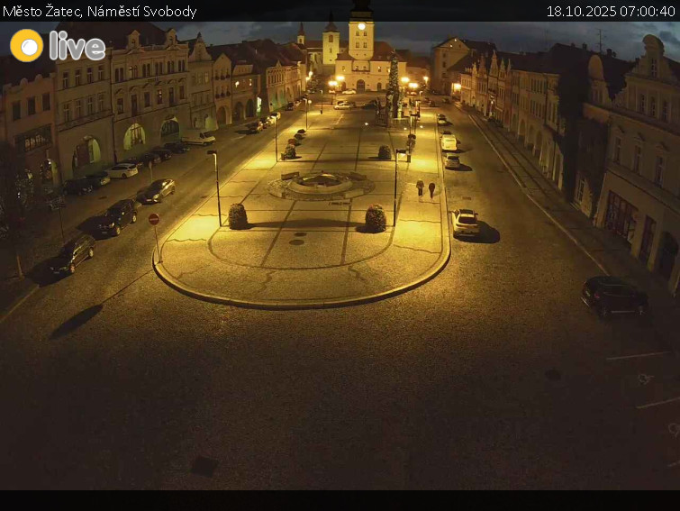 Město Žatec - Náměstí Svobody - 18.10.2025 v 07:00 Město Žatec - Náměstí Svobody - 18.10.2025 v 07:00