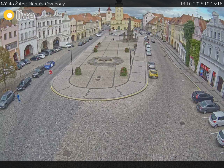 Město Žatec - Náměstí Svobody - 18.10.2025 v 10:15 Město Žatec - Náměstí Svobody - 18.10.2025 v 10:15