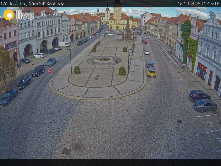Město Žatec - Náměstí Svobody - 18.10.2025 v 12:15 Město Žatec - Náměstí Svobody - 18.10.2025 v 12:15