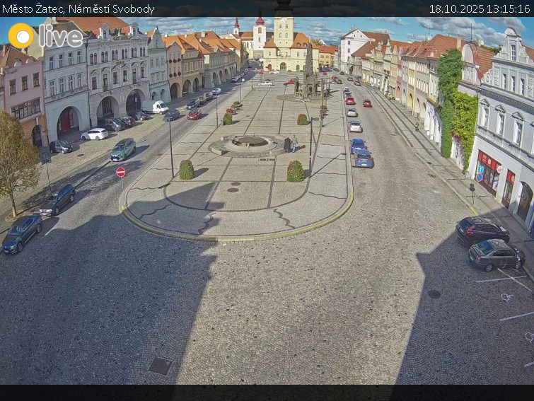 Město Žatec - Náměstí Svobody - 18.10.2025 v 13:15 Město Žatec - Náměstí Svobody - 18.10.2025 v 13:15