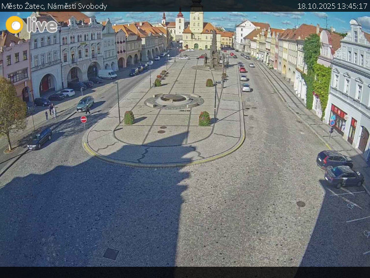 Město Žatec - Náměstí Svobody - 18.10.2025 v 13:45 Město Žatec - Náměstí Svobody - 18.10.2025 v 13:45