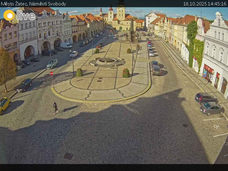 Město Žatec - Náměstí Svobody - 18.10.2025 v 14:45 Město Žatec - Náměstí Svobody - 18.10.2025 v 14:45