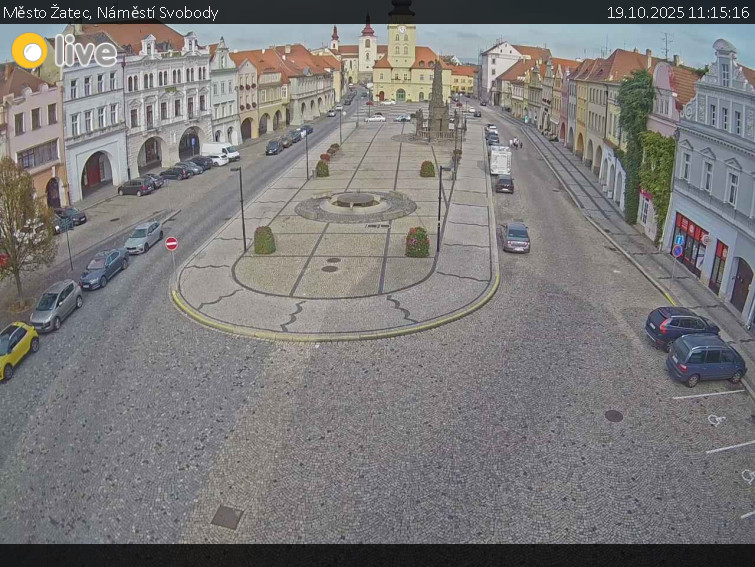 Město Žatec - Náměstí Svobody - 19.10.2025 v 11:15 Město Žatec - Náměstí Svobody - 19.10.2025 v 11:15