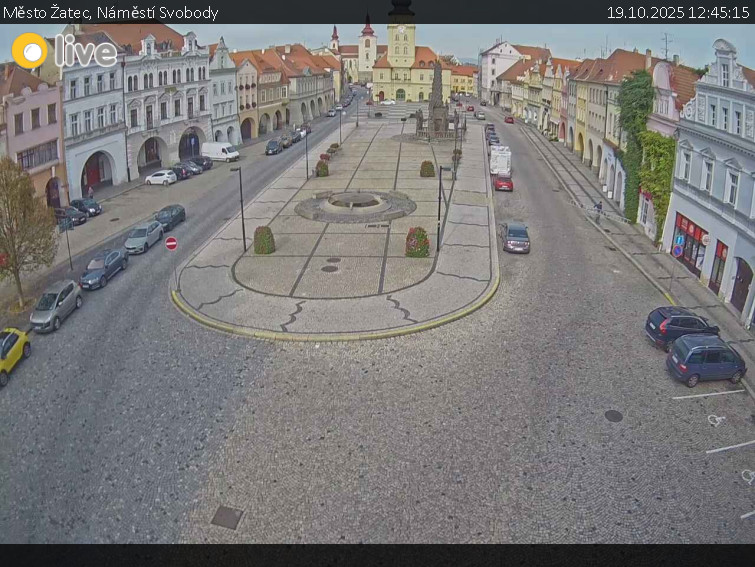Město Žatec - Náměstí Svobody - 19.10.2025 v 12:45 Město Žatec - Náměstí Svobody - 19.10.2025 v 12:45