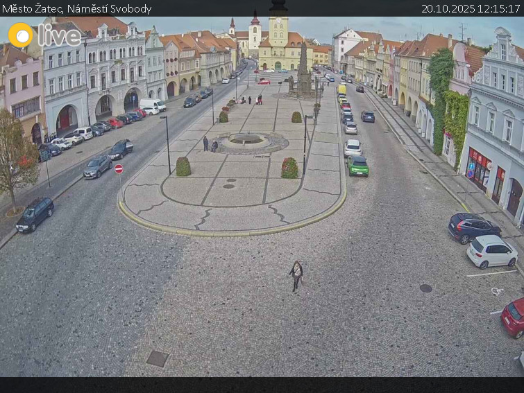 Město Žatec - Náměstí Svobody - 20.10.2025 v 12:15 Město Žatec - Náměstí Svobody - 20.10.2025 v 12:15